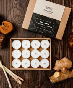 Lemongrass & Ginger Tealights (Pack of 12)
