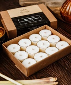Lemongrass & Ginger Tealights (Pack of 12)