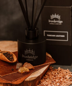 Tuscan Leather Luxury Reed Diffuser