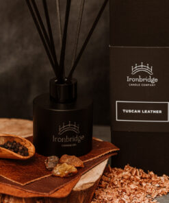 Tuscan Leather Luxury Reed Diffuser