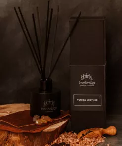 Tuscan Leather Luxury Reed Diffuser