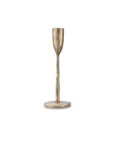 Mbata Brass Candlestick - Antique Brass