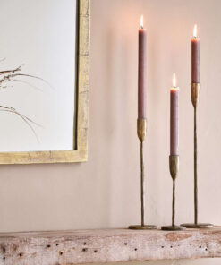 Mbata Brass Candlestick