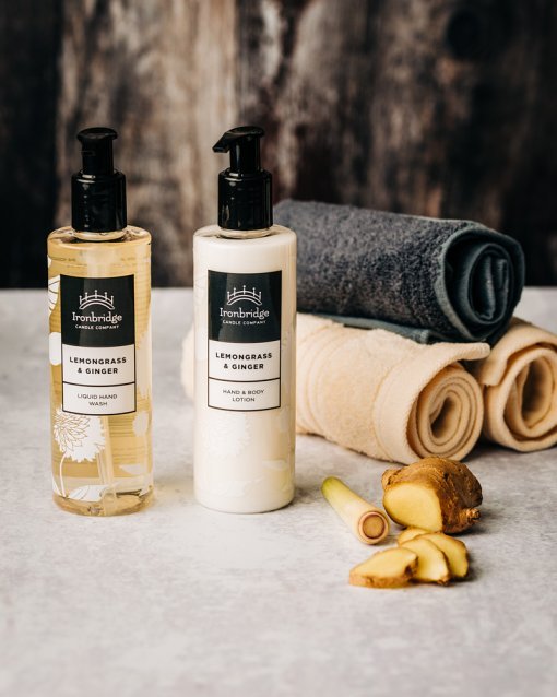 Lemongrass & Ginger Soap & Lotions