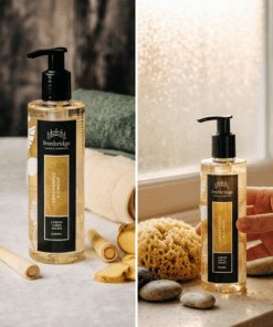 Lemongrass & Ginger 250ml liquid hand wash pump bottle with fresh, zesty citrus and warming ginger fragrance