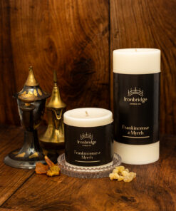 Frankincense & Myrrh Pillar Candle Collection