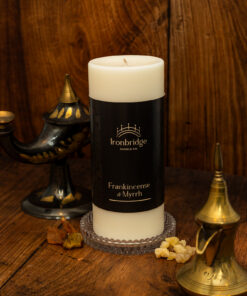 Frankincense & Myrrh Pillar Candle Large
