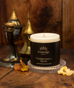 Frankincense & Myrrh Pillar Candle Small