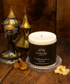 Frankincense & Myrrh Pillar Candle Small