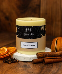 Christmas Spice Pillar Candle - Small