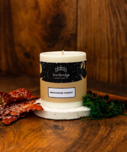 Enchanted Forest Pillar Candle - Small