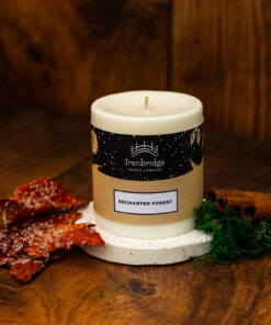 Enchanted Forest Pillar Candle - Small