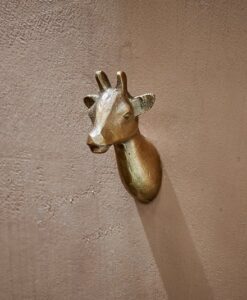 Giraffe Hook - Antique Brass