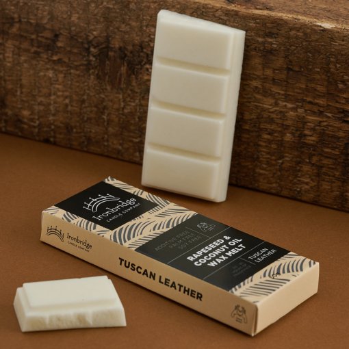 Tuscan Leather Wax Melt Snap Bar