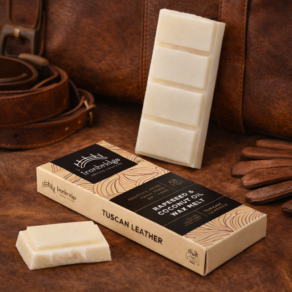 Tuscan Leather Wax Melt Snap Bar