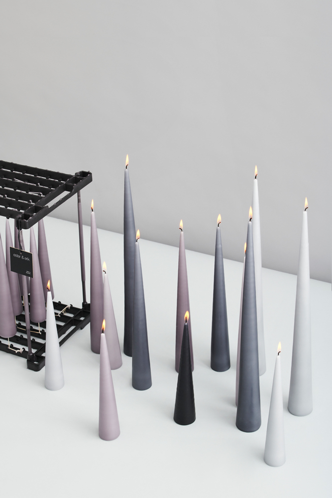 ester & erik Cone Candle Collection (Dark)
