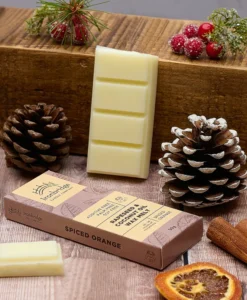 A table with some candles and other items