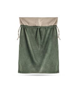 Karru Cotton Velvet Sack - Forest Green