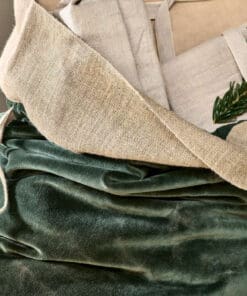 Karru Cotton Velvet Sack - Forest Green