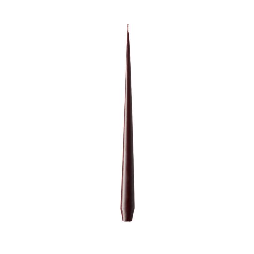 ester & erik Taper Candle (50cm) - Aubergine