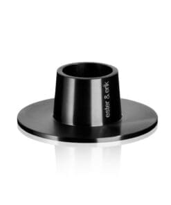 Candle Holder - Matt Black - Medium
