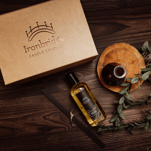 Luxury Reed Diffuser Gift Set - Amber