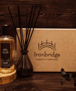 Luxury Reed Diffuser Gift Set - Amber