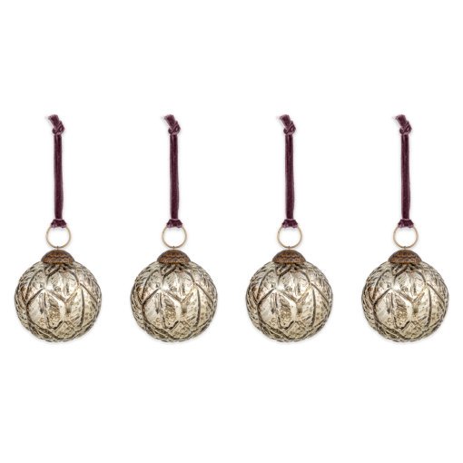 Patta Baubles - Antique Gold - (Set of 4)