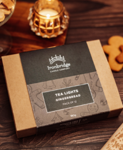 Gingerbread Tealights (Pack of 12)