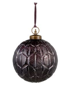 Patta Giant Bauble - Burgundy - Large