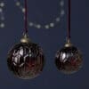 Patta Giant Bauble - Burgundy