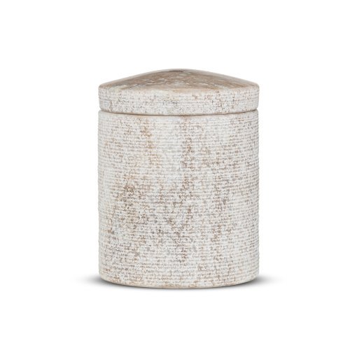 Asana Marble Storage Jar - Grey