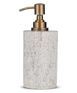 Asana Marble Soap Pump - Grey