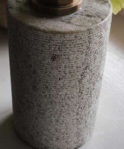 Asana Marble Soap Pump - Grey