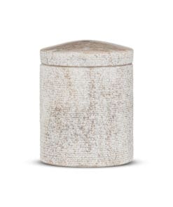 Asana Marble Storage Jar - Grey