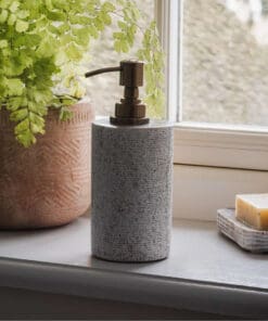 Asana Marble Soap Pump - Grey