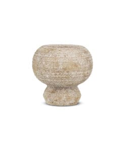 Asana Marble Tealight Holder - Grey