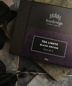 Black Orchid Luxury Tea Lights