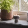 Asana Marble Tealight Holder - Grey