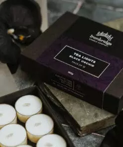 Black Orchid Luxury Tea Lights