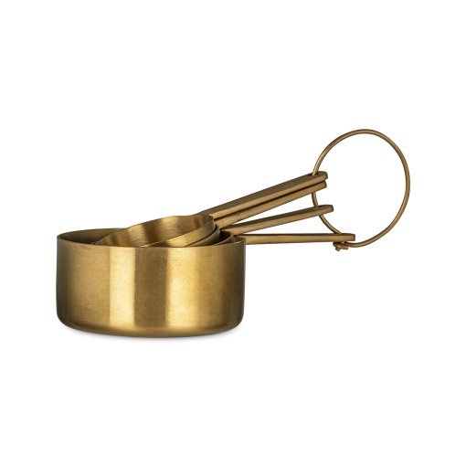 Mane Measuring Cups - Brushed Gold