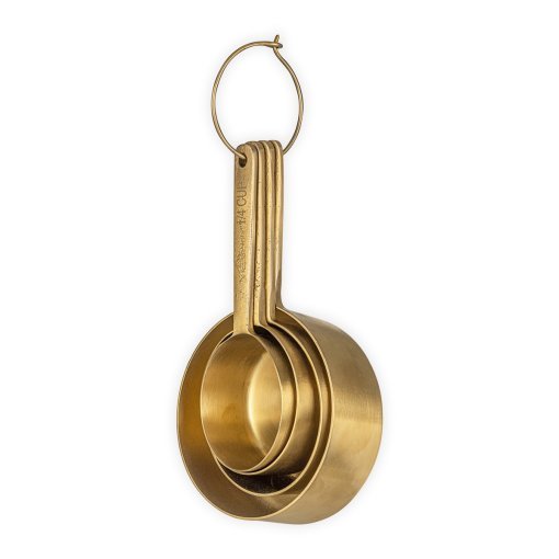 Mane Measuring Cups - Brushed Gold