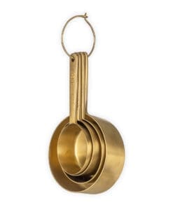 Mane Measuring Cups - Brushed Gold