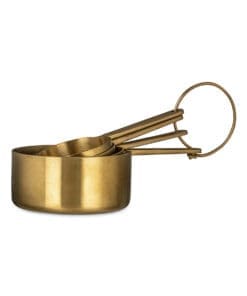 Mane Measuring Cups - Brushed Gold