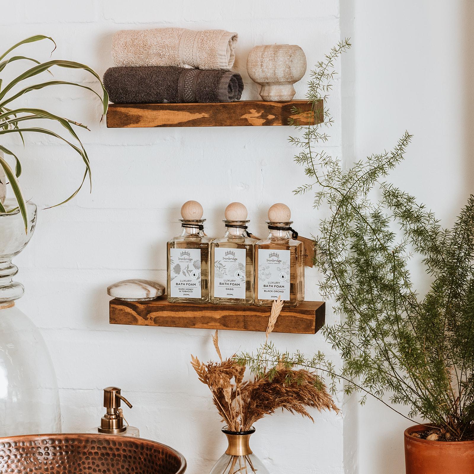 Bath Foam Collection by Ironbridge Candle Company
