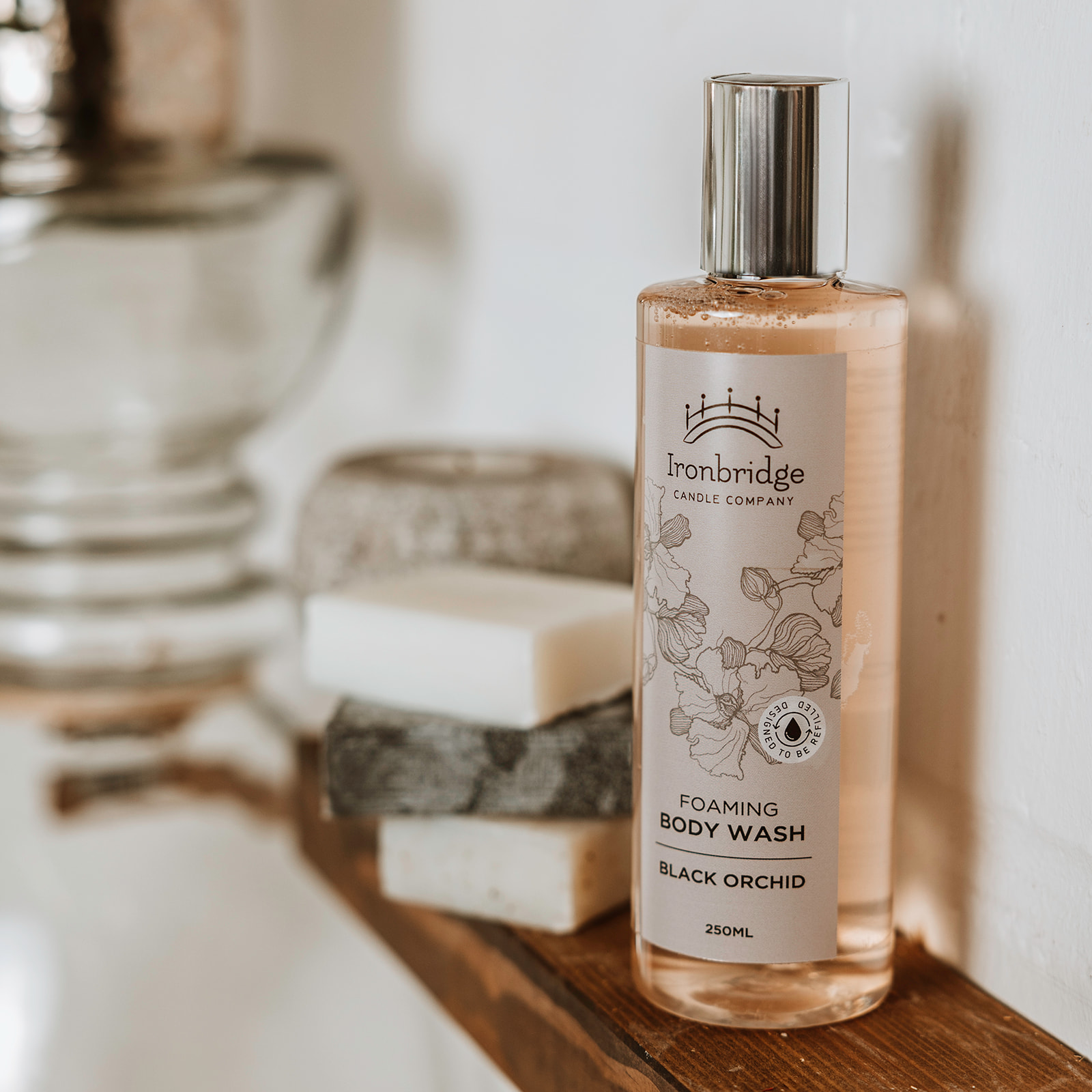 Foaming Body Wash - Black Orchid