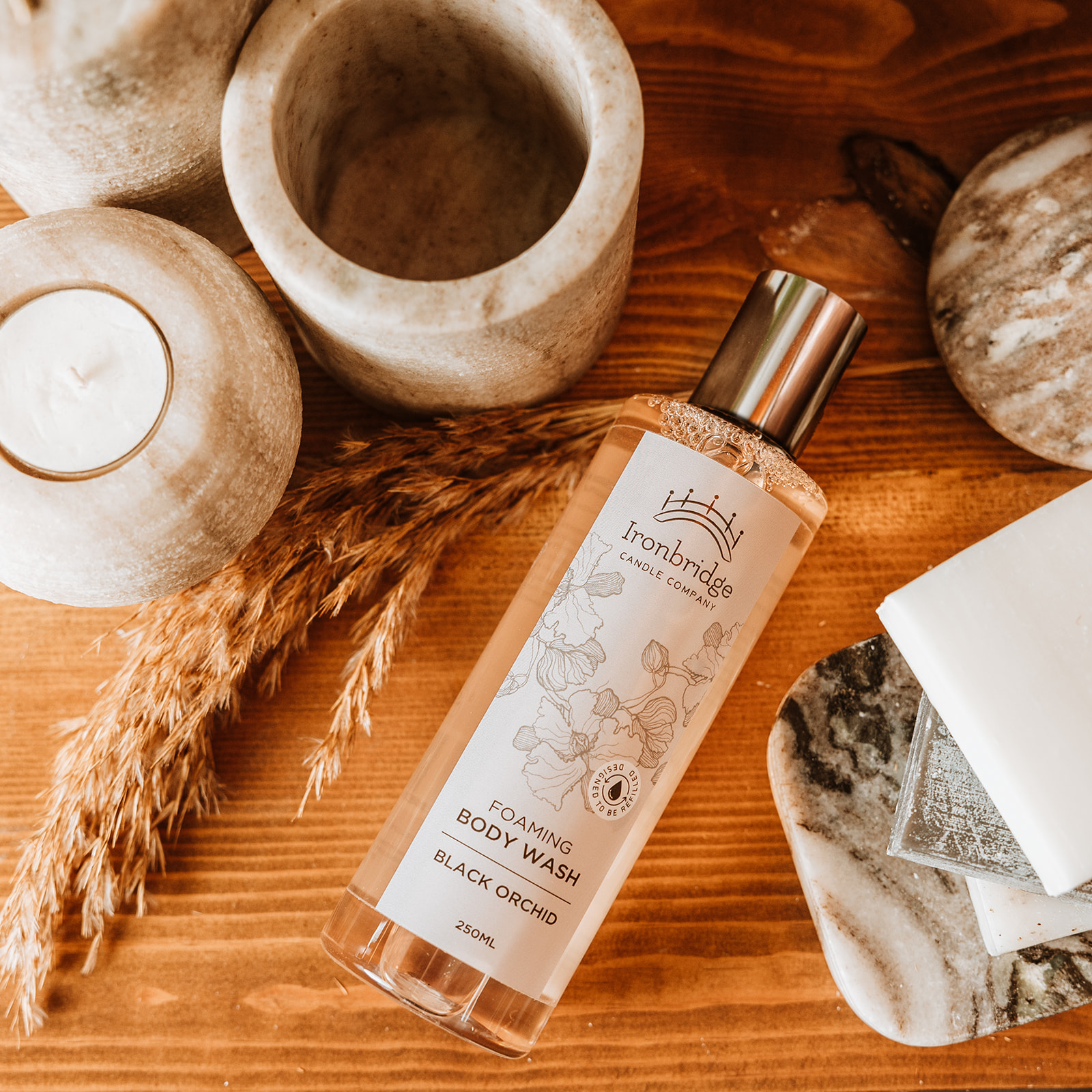 Foaming Body Wash - Black Orchid