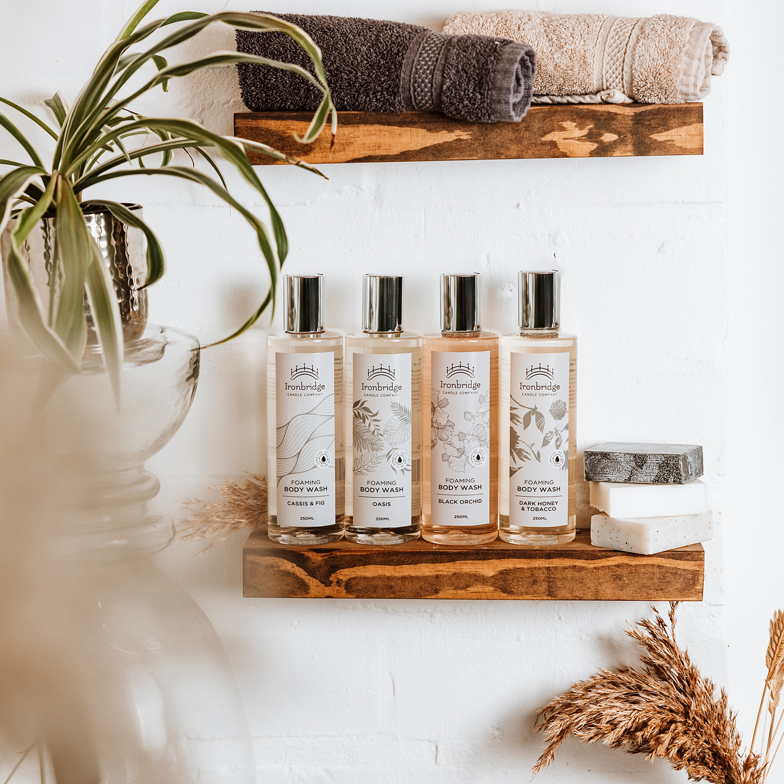 Foaming Body Wash Collection by Ironbridge Candle Company