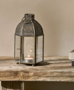 Sabra Lantern - Aged Antique