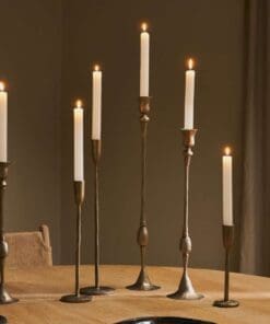 Chaipat Candlestick - Antique Brass